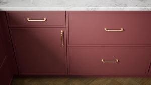 Versailles Rumors ( MDF | Compressed [ Frameless • Satin • Painted ] - 10' X 10' Kitchen Cabinet ) | Assembled In USA