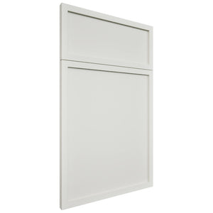 Versailles Sleek White ( MDF | Compressed [ Frameless • Satin • Painted ] - 10' X 10' Kitchen Cabinet ) | Assembled In USA