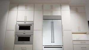 Echo Dove ( Birch | Plain Cut [ Full Overlay • Satin • Painted ] - 10' X 10' Kitchen Cabinet ) | Assembled In USA