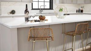 Echo Dove ( Birch | Plain Cut [ Full Overlay • Satin • Painted ] - 10' X 10' Kitchen Cabinet ) | Assembled In USA