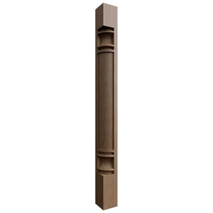 CP36 ( Base | Corner Post - 3"W X 36-1/2"H X 3"D ) | Canyon Oak