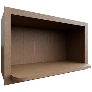 MW3018 ( Wall | Microwave Shelf Cabinet - 30"W X 18"H X 12"D ) | Canyon Oak