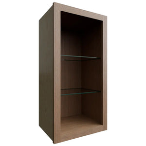 NDW1530 ( Wall | Standard No Door Cabinet - 15"W X 30"H X 12"D ) | Canyon Oak