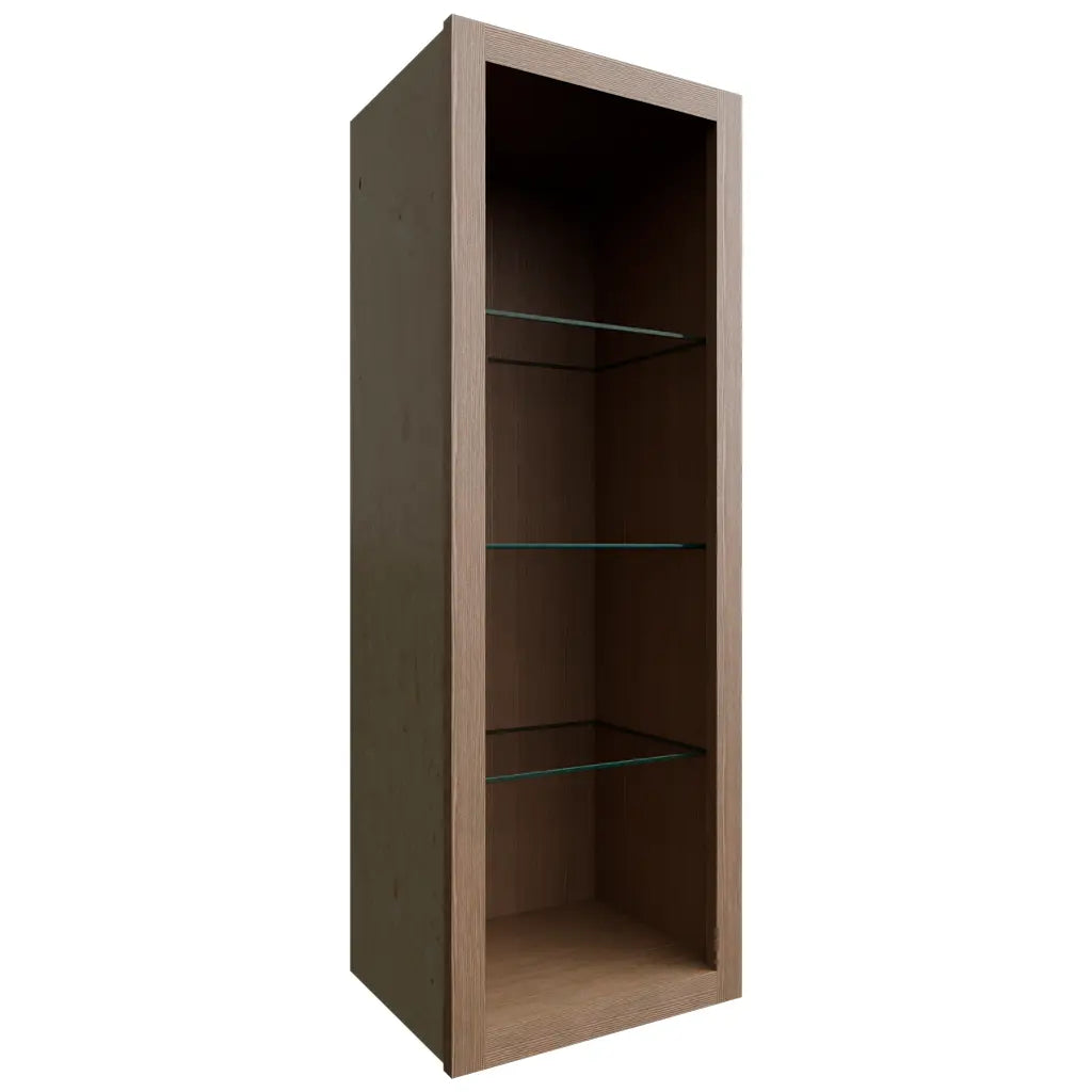 NDW1542 ( Wall | Standard No Door Cabinet - 15"W X 42"H X 12"D ) | Canyon Oak