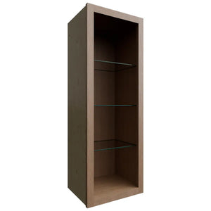 NDW1542 ( Wall | Standard No Door Cabinet - 15"W X 42"H X 12"D ) | Canyon Oak