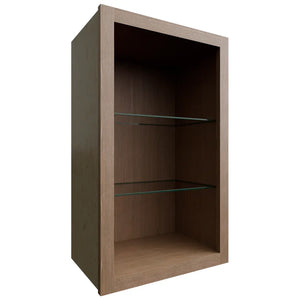 NDW1830 ( Wall | Standard No Door Cabinet - 18"W X 30"H X 12"D ) | Canyon Oak