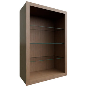 NDW2436 ( Wall | Standard No Door Cabinet - 24"W X 36"H X 12"D ) | Canyon Oak