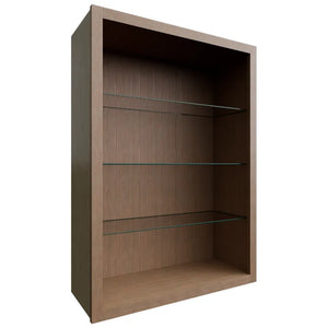 NDW3042 ( Wall | Standard No Door Cabinet - 30"W X 42"H X 12"D ) | Canyon Oak