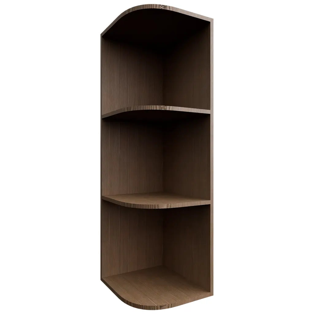 OE1236 ( Wall | Open End Cabinet - 12"W X 36"H X 12"D ) | Canyon Oak