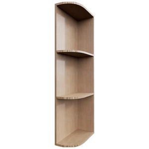 OER636 ( Wall | Open End Cabinet - 6"W X 36"H X 12"D ) | Canyon Oak