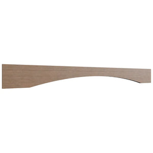 VAR54 ( Wall | Arched Valance - 54"W X 5-1/2"H X 3/4"T ) | Canyon Oak