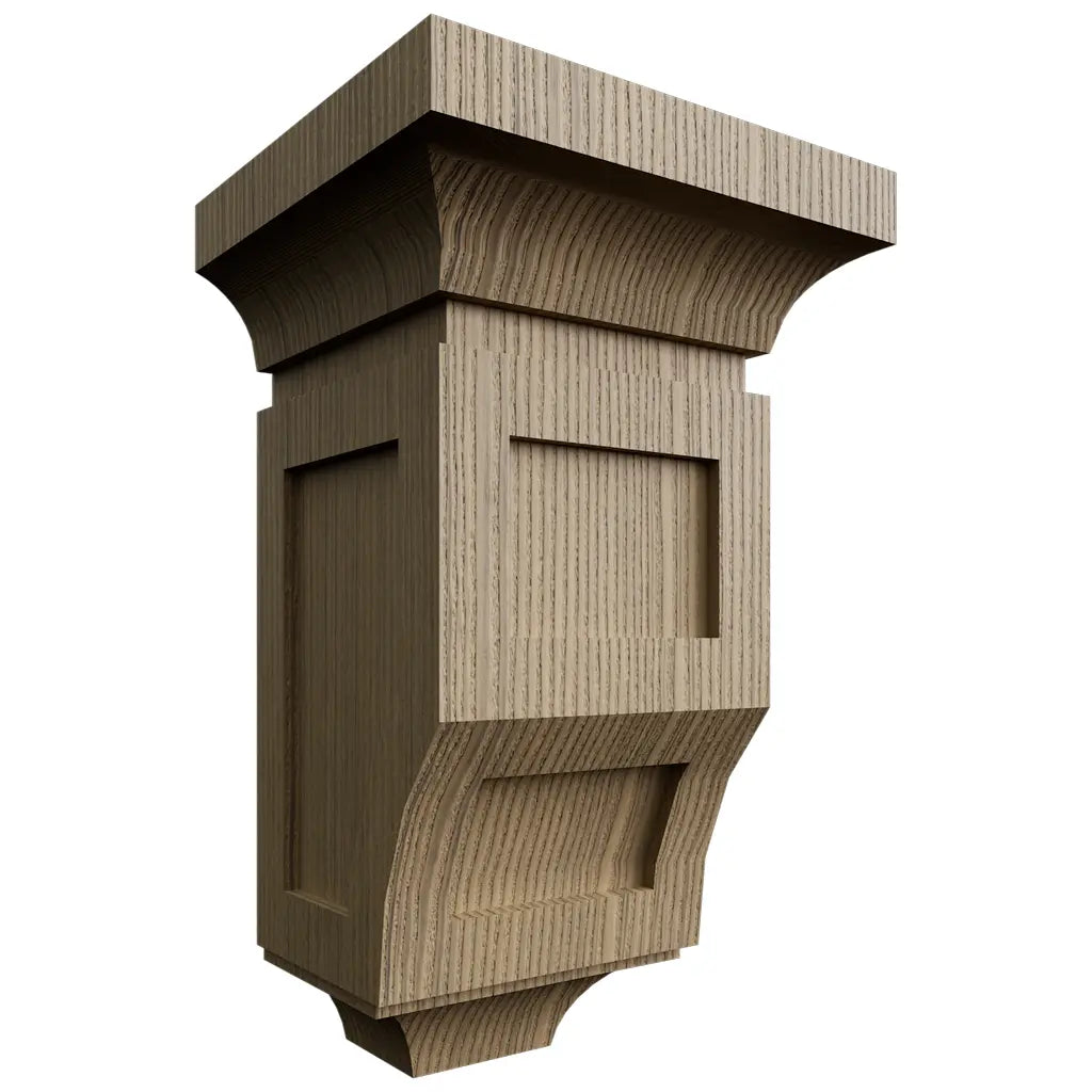 CMS ( Corbel - 3-3/4"W X 6-1/2"H X 3-1/2"D ) | Desert Oak