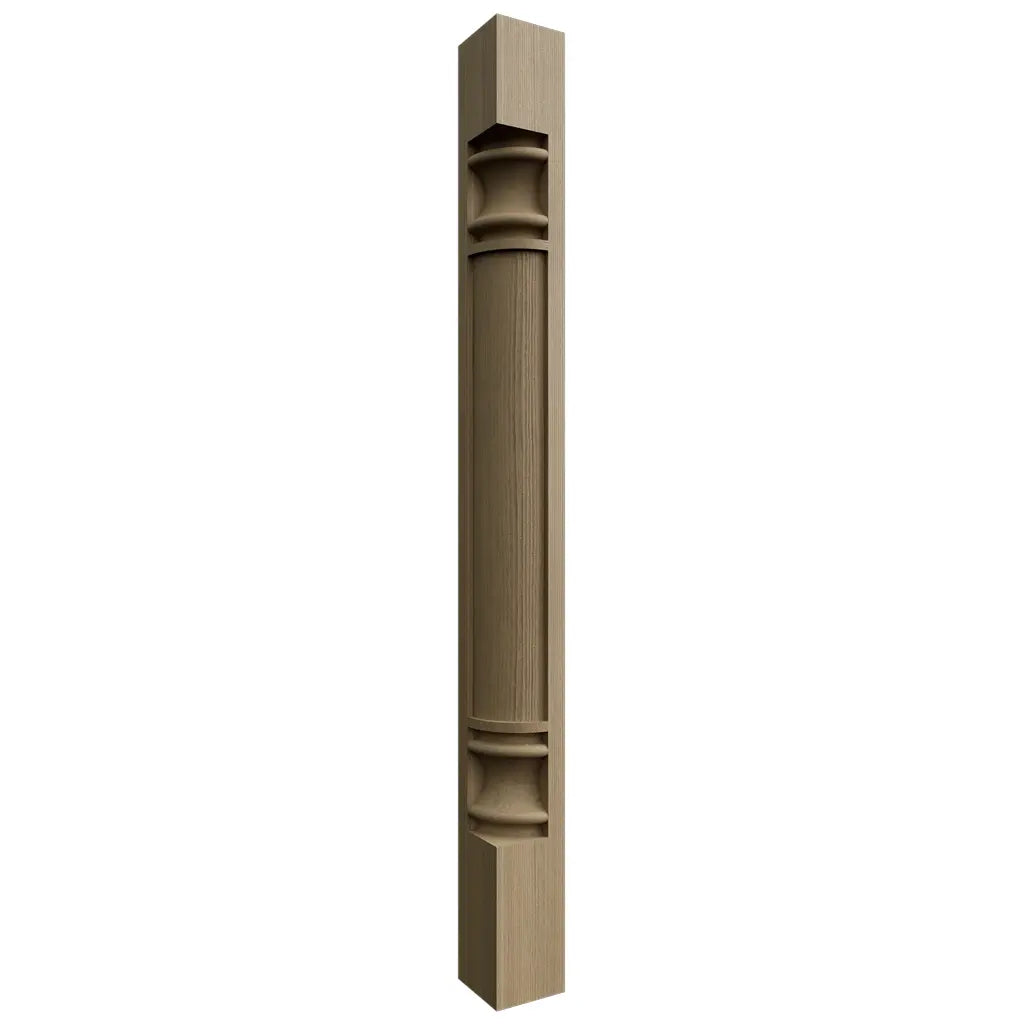 CP36 ( Base | Corner Post - 3"W X 36-1/2"H X 3"D ) | Desert Oak