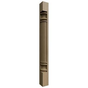 CP36 ( Base | Corner Post - 3"W X 36-1/2"H X 3"D ) | Desert Oak