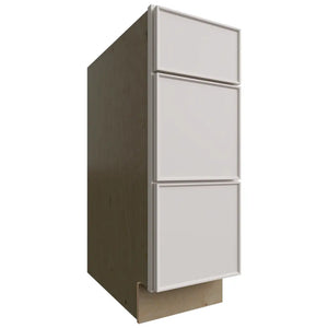 DB12 - Base - 3 Drawers Cabinet - 12 W X 34-1 2 H X 24 D - Echo Dove