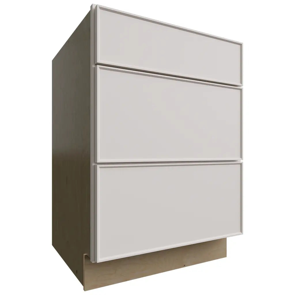 DB24 - Base - 3 Drawers Cabinet - 24 W X 34-1 2 H X 24 D - Echo Dove