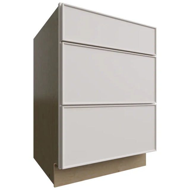 DB24 - Base - 3 Drawers Cabinet - 24 W X 34-1 2 H X 24 D - Echo Dove