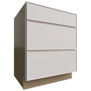 DB27 - Base - 3 Drawers Cabinet - 27 W X 34-1 2 H X 24 D - Echo Dove