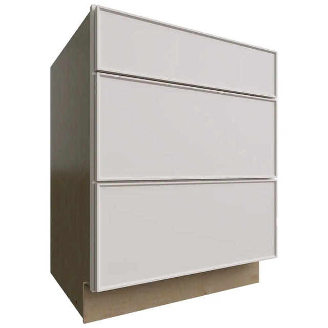 DB27 - Base - 3 Drawers Cabinet - 27 W X 34-1 2 H X 24 D - Echo Dove