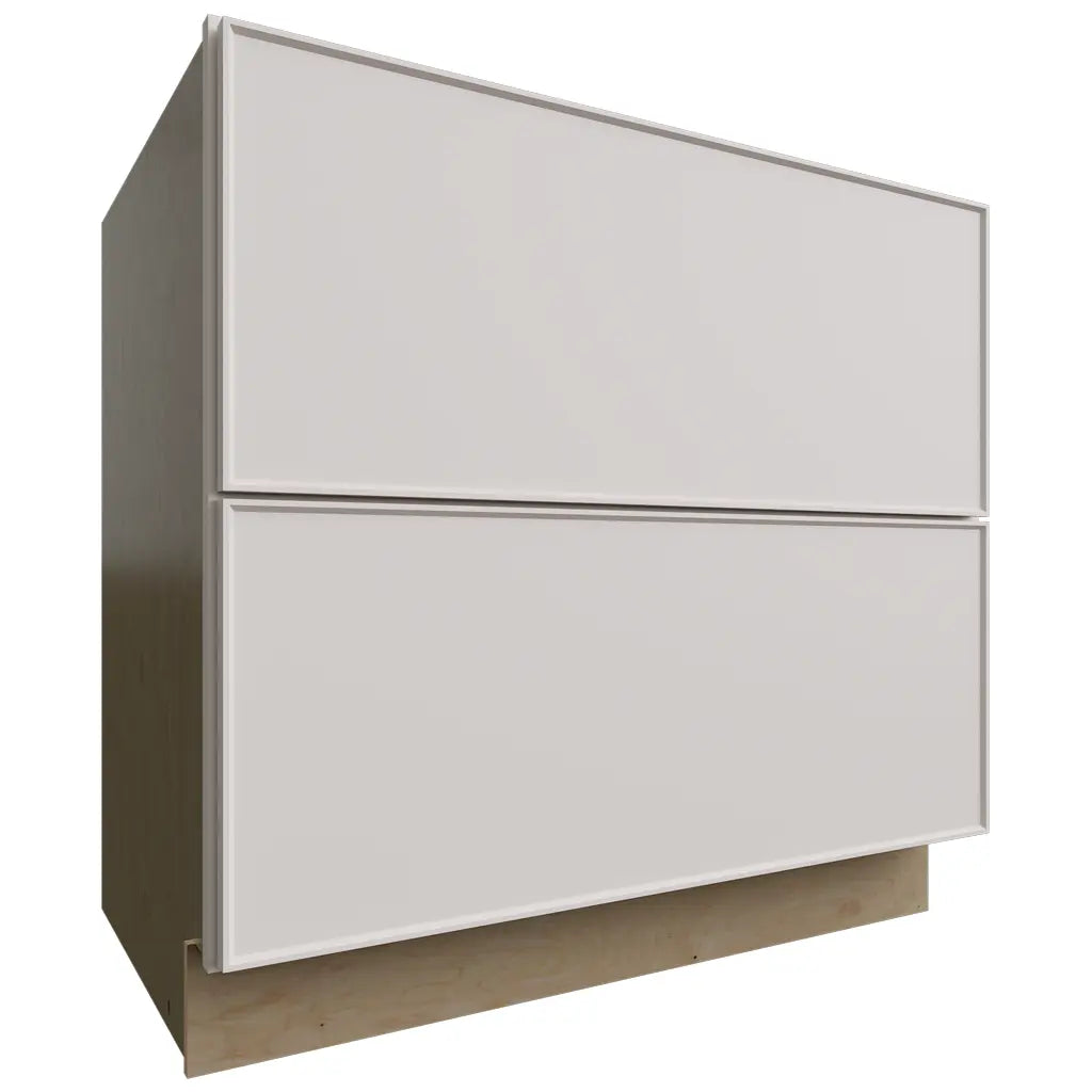 DB36-2 - Base - 2 Drawers Cabinet - 36 W X 34-1 2 H X 24 D - Echo Dove