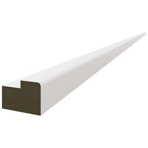 LRM - Light Rail Molding - 96 W X 1 H X 1 T - Echo Dove