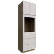 OC3396S - Tall - Oven Cabinet Single - 33 W X 96 H X 24 D - Echo Dove
