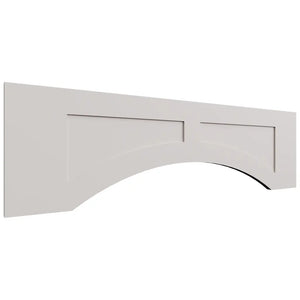 VARP42 - Wall - Arched Recessed Valance - 42 W X 12 H X 3 4 T - Echo Dove