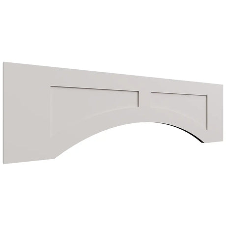 VARP42 - Wall - Arched Recessed Valance - 42 W X 12 H X 3 4 T - Echo Dove