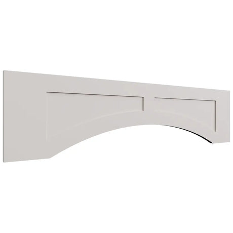 VARP48 - Wall - Arched Recessed Valance - 48 W X 12 H X 3 4 T - Echo Dove