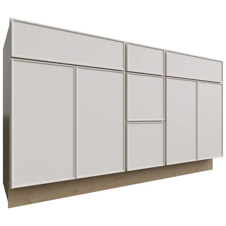 VSD60DOUBLE - Vanity - Combo Cabinet - 60 W X 34-1 2 H X 21 D - Echo Dove