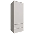 WD1848 - Wall - Drawer Cabinet - 18 W X 48 H X 15 D - Echo Dove