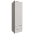 WD1860 - Wall - Drawer Cabinet - 18 W X 60 H X 15 D - Echo Dove