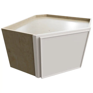 WDC2415 - Wall Corner - Diagonal Cabinet - 24 W X 15 H X 24 D - Echo Dove