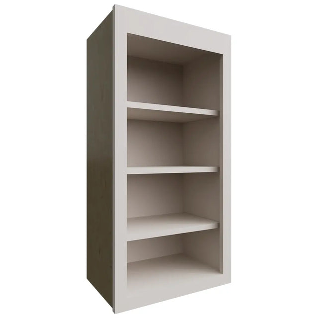 WOS1836 - Wall - Open Shelf - 18 W X 36 H X 12 D - Echo Dove
