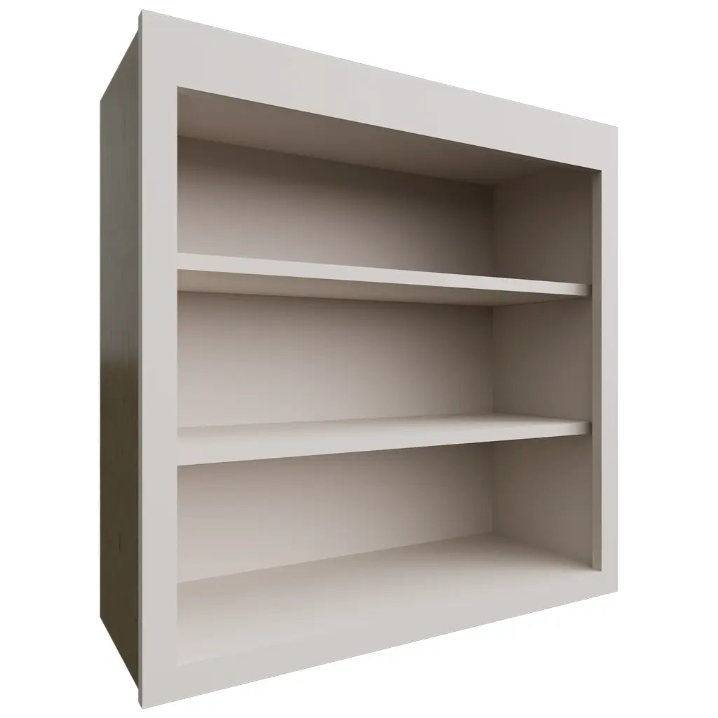 WOS3030 - Wall - Open Shelf - 30 W X 30 H X 12 D - Echo Dove