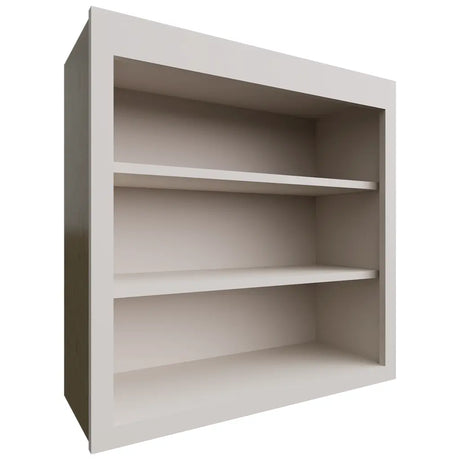 WOS3030 - Wall - Open Shelf - 30 W X 30 H X 12 D - Echo Dove