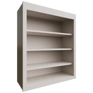 WOS3036 - Wall - Open Shelf - 30 W X 36 H X 12 D - Echo Dove