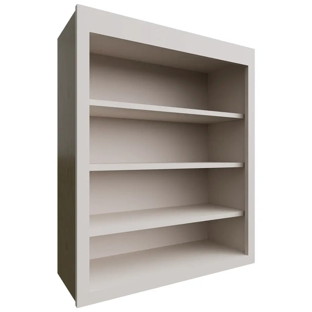 WOS3036 - Wall - Open Shelf - 30 W X 36 H X 12 D - Echo Dove