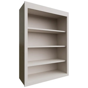 WOS3042 - Wall - Open Shelf - 30 W X 42 H X 12 D - Echo Dove