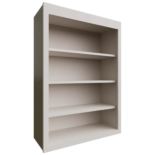 WOS3042 - Wall - Open Shelf - 30 W X 42 H X 12 D - Echo Dove