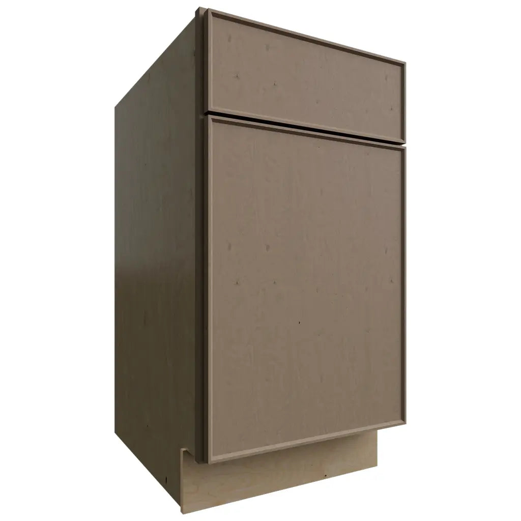 B18 - Base - Standard Cabinet - 18 W X 34-1 2 H X 24 D - Echo Mocha