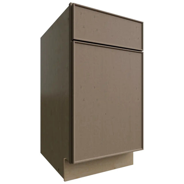 B18 - Base - Standard Cabinet - 18 W X 34-1 2 H X 24 D - Echo Mocha