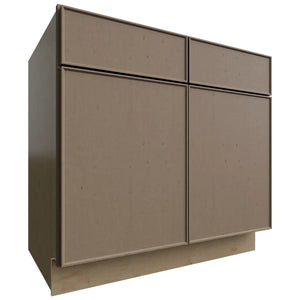 B36 - Base - Standard Cabinet - 36 W X 34-1 2 H X 24 D - Echo Mocha