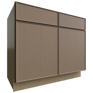 B39 - Base - Standard Cabinet - 39 W X 34-1 2 H X 24 D - Echo Mocha
