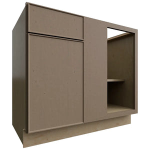 BLB42 45 - Base Corner - Blind Cabinet - 42 W X 34-1 2 H X 24 D - Echo Mocha