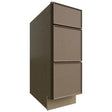 DB12 - Base - 3 Drawers Cabinet - 12 W X 34-1 2 H X 24 D - Echo Mocha