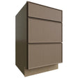 DB21 - Base - 3 Drawers Cabinet - 21 W X 34-1 2 H X 24 D - Echo Mocha