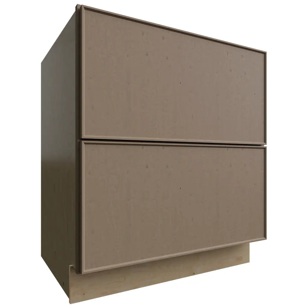 DB30-2 - Base - 2 Drawers Cabinet - 30 W X 34-1 2 H X 24 D - Echo Mocha