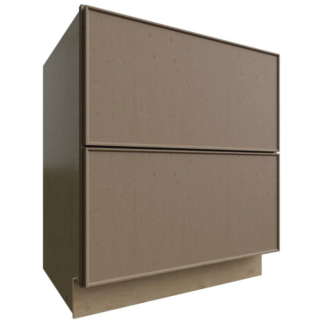 DB30-2 - Base - 2 Drawers Cabinet - 30 W X 34-1 2 H X 24 D - Echo Mocha