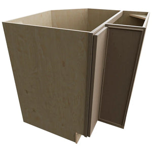 LSB33 - Base Corner - Lazy Susan Cabinet - 33 W X 34-1 2 H X 33 D - Echo Mocha